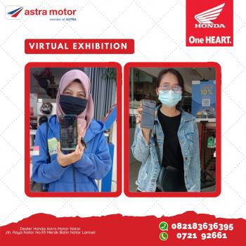 Sapa Netizen, Astra Motor Natar Gelar Virtual Exhibition